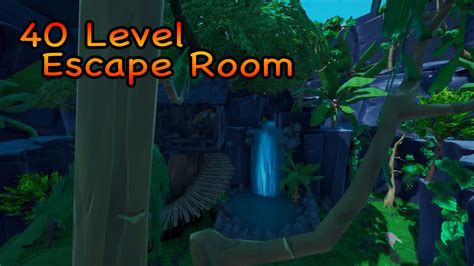 40 Level Escape Room Wishbone45 Fortnite Creative Map Code