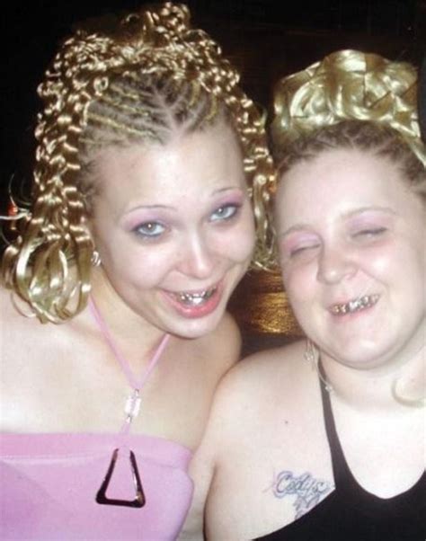 7 Ghetto Prom Photos That Rule The Internet Bad Hair White Girls Be Like Girls Be Like