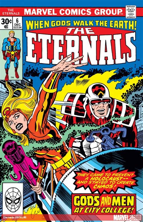 As eternals are fueled by cosmic energy, they have access to a multitude of abilities that are possessed by every eternal. Eternals (1976) #6 | Comic Issues | Marvel