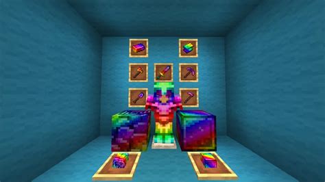 Colored Netherite Minecraft Texture Pack