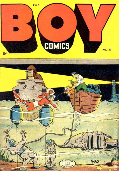 Boy Comics 1942 Comic Books