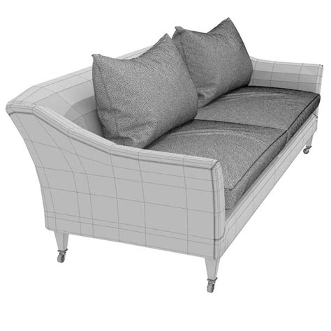 Rose Uniacke Drawing Room Sofa 3d Model For Corona