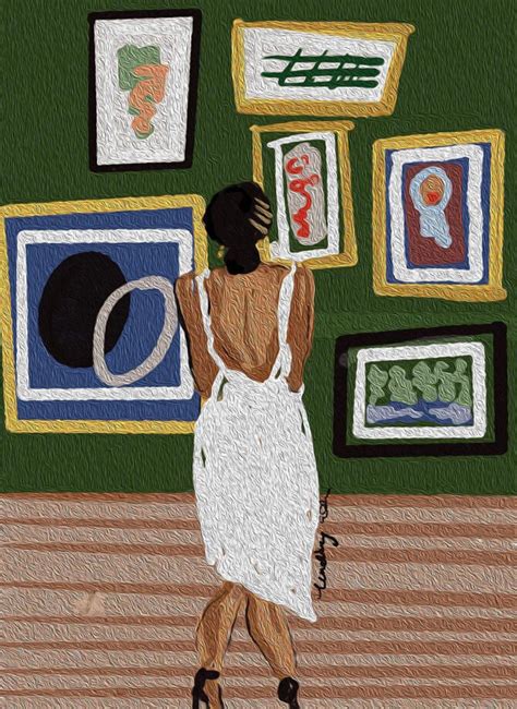 Bahati creates vibrant figurative paintings. Art Archives - Honestly WTF