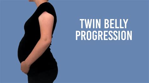 Twin Pregnancy Belly Progression Still Photos Youtube