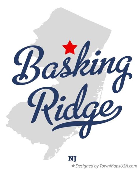 Map Of Basking Ridge Nj New Jersey