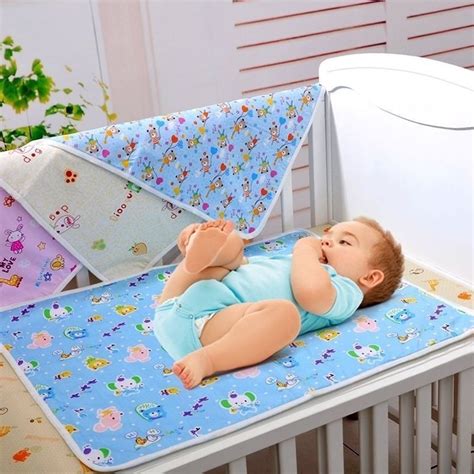 Baby Infant Diaper Nappy Urine Mat Kid Waterproof Bedding Changing