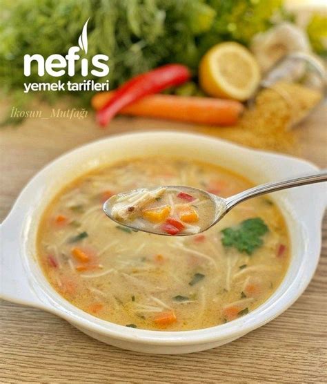 En nefis çorba tarifleri nasıl yapılır? Sebzeli Tel Şehriyeli Muhteşem Tavuk Çorba - Nefis Yemek ...