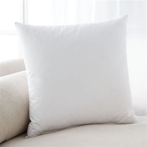 Feather Down 20 Pillow Insert Reviews Crate And Barrel