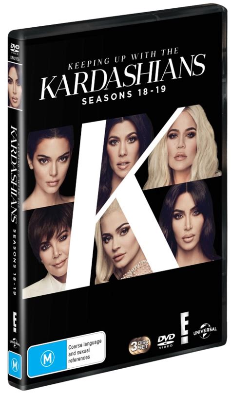 Keeping Up With The Kardashians Season 18 19 Dvd Buy Online At The