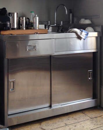 ₹ 70,000/ pair get latest price. stainless steel sink unit with cupboard | Industrial decor ...