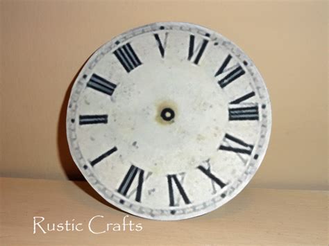 How To Make A Rustic Style Clock - Rustic Crafts & Chic Decor
