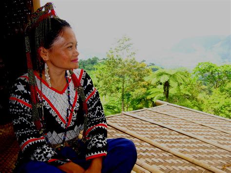 The Walking Tripod Tboli Tribe Lang Dulay And The Tnalak Weaving
