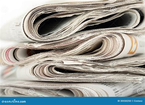 Newspaper Stack Stock Photo Image Of Newspaper Background 30550250