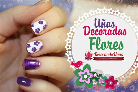 Las uñas decoradas con flores cuentan con la ventaja de poder ser lucidas en todo tipo de colores, formas o diseños. UÑAS DECORADAS CON FLORES +120 IDEAS GENIALES