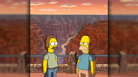 The Simpsons Fland Canyon S27e19 Soundtrack End Credits Youtube