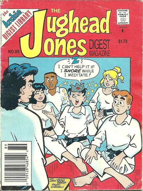 Jughead Jones Digest Magazine Comic 89 July 1994 Archie Digest Library