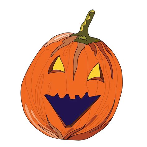 Halloween Pumpkin Lantern Vector 12873736 Vector Art At Vecteezy
