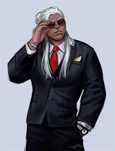Anime Character In Suit Bismanu