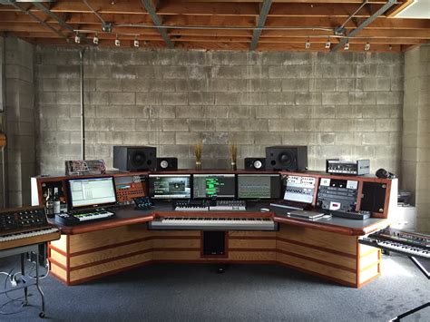 Home Studio Desk Studio Build Studio Space Recording Studio