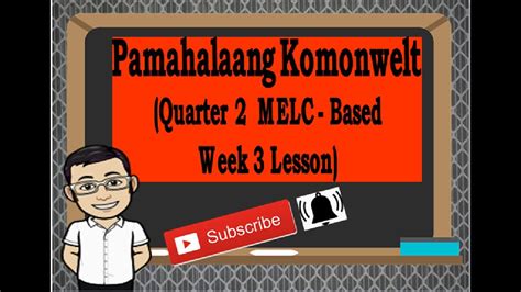 Ap6 Quarter 2 Week 3 Lesson Pamahalaang Komonwelt Youtube