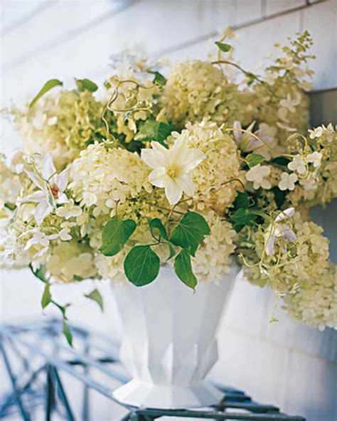 White Flower Arrangements Martha Stewart