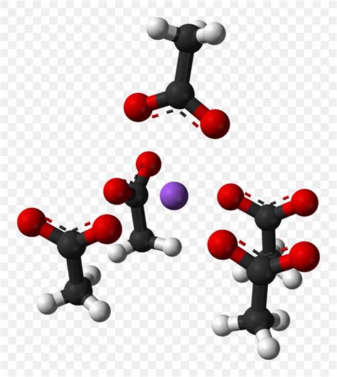Sodium Acetate Crystal Structure PNG 981x1100px Sodium Acetate