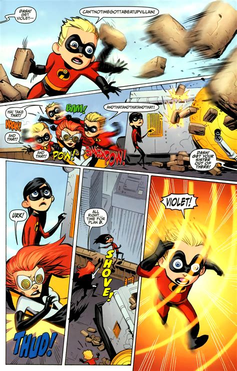 Read Online The Incredibles Comic Issue 4