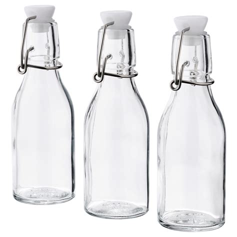 Korken Bottle With Stopper Clear Glass 15 Cl Ikea