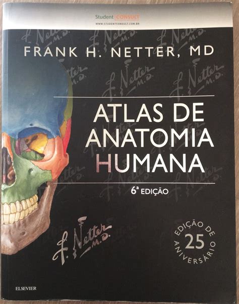 Atlas De Anatomia Humana Edi O Frank Netter Livro Elsevier