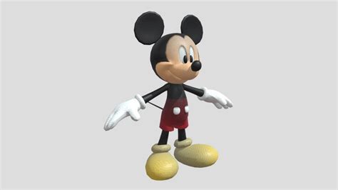 Mickey Mouse 3d Models Sketchfab