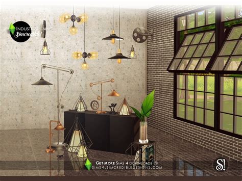 The Sims Resource Industrial Lamps