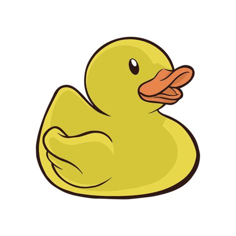 Yellow Rubber Duck Illustration Rubber Duck Png And Svg Design For T Shirts