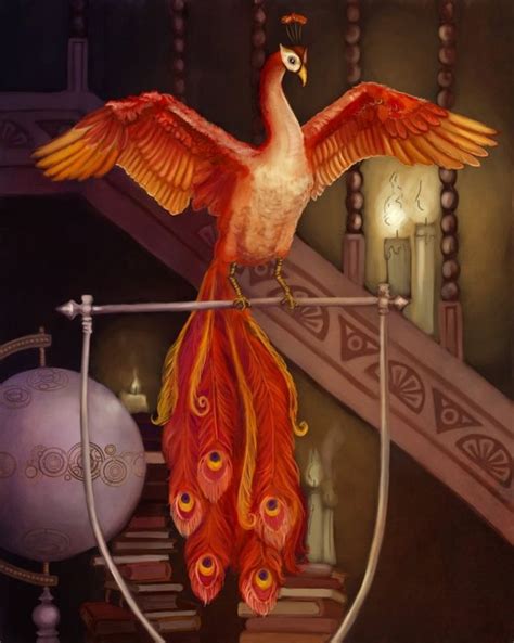 Realistic Phoenix Bird