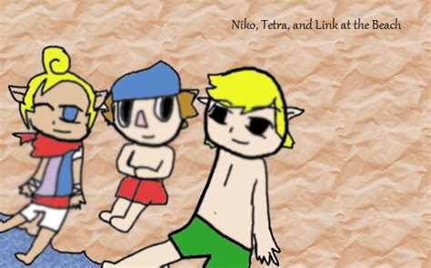 niko and friends at the beach by ribby2000 on deviantart