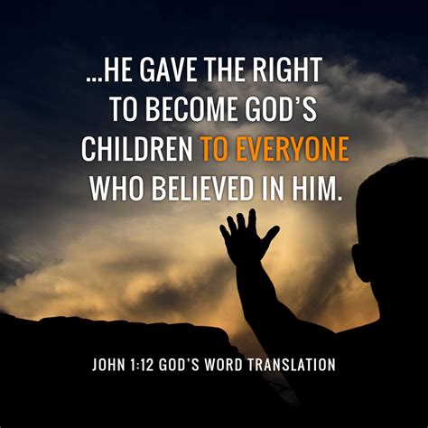 Compare John 111 12 He Gave The Right To Become Gods Children Gods