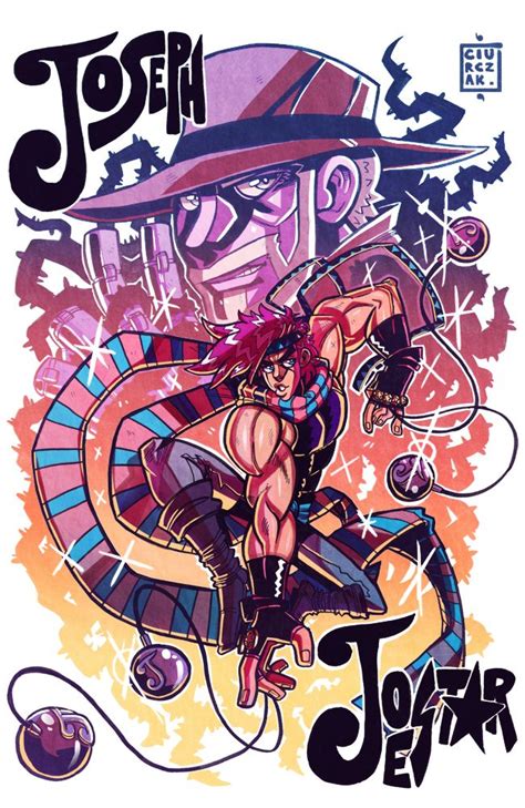 A lot of the joestars are incredibly intelligent, however intelligence is one of joseph's primary traits. VIBE | Joseph Joestar Print | Online Store Powered by ...