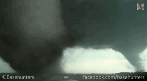 Storm Chasers Captured Incredible Video Of Twin Tornadoes Ripping Up