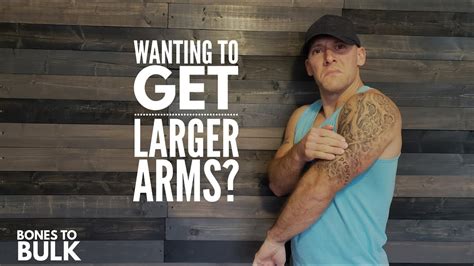 How to Get Larger Arms? (Do This!) - YouTube
