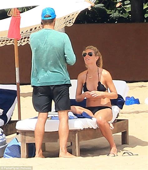 Gwyneth Paltrow Bikini Clad With Chris Martin On Mexico Holiday Daily
