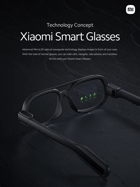 Xiaomi Smart Glasses Sus Primeras Gafas Inteligentes De Xiaomi