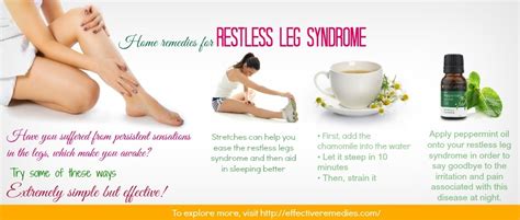 Top 7 Natural Home Remedies For Restless Leg Syndrome In Adults