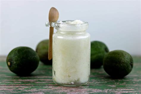 Easy Diy Sugar Body Scrub Recipe Coconut And Lime The Kindest Way