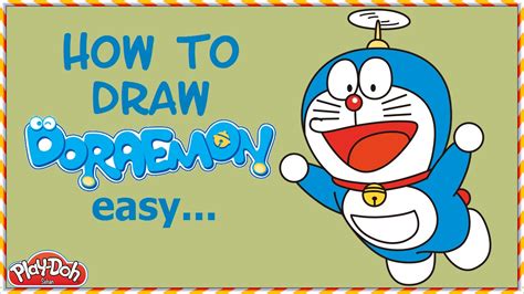 How To Draw Doraemon Easy Drawing Tutorial For Kids Youtube