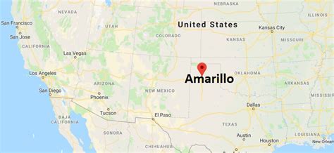 Where Is Amarillo Texas What County Is Amarillo Amarillo Map Located