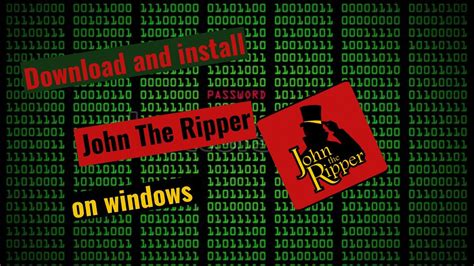 Its primary purpose is to detect weak unix passwords. How to download and install john the ripper on windows ...