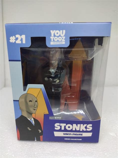 Youtooz Collections Stonks 21 Meme Collection Vinyl Figure 興趣及遊戲 玩具