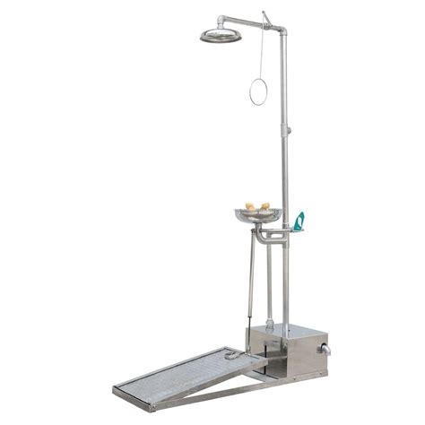 Floor Standing Safety Shower SS D150 Fortune Protection Safety Ltd