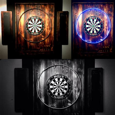I don't know the headlight laws in india, but common sense says that spraying light all over the place indiscriminately (which these will do), is not a good idea and certainly not respectful of other drivers on the road. DIY dart board with integrated LED lights | Bar en casa ...