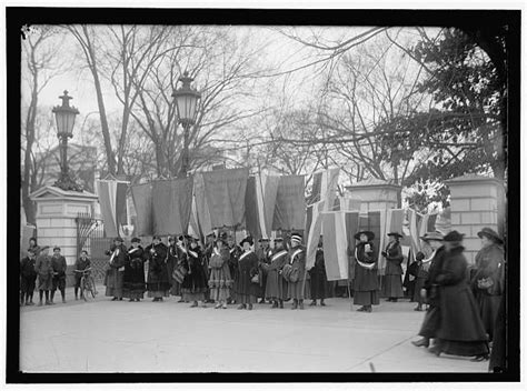 woman suffrage pickets at white house historical events history events suffrage
