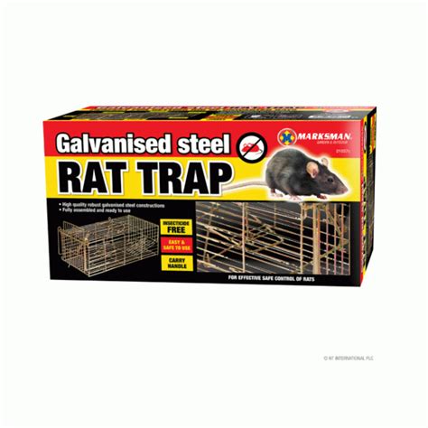 Galvanised Steel Rat Trap Rat Cage Hardware Heaven